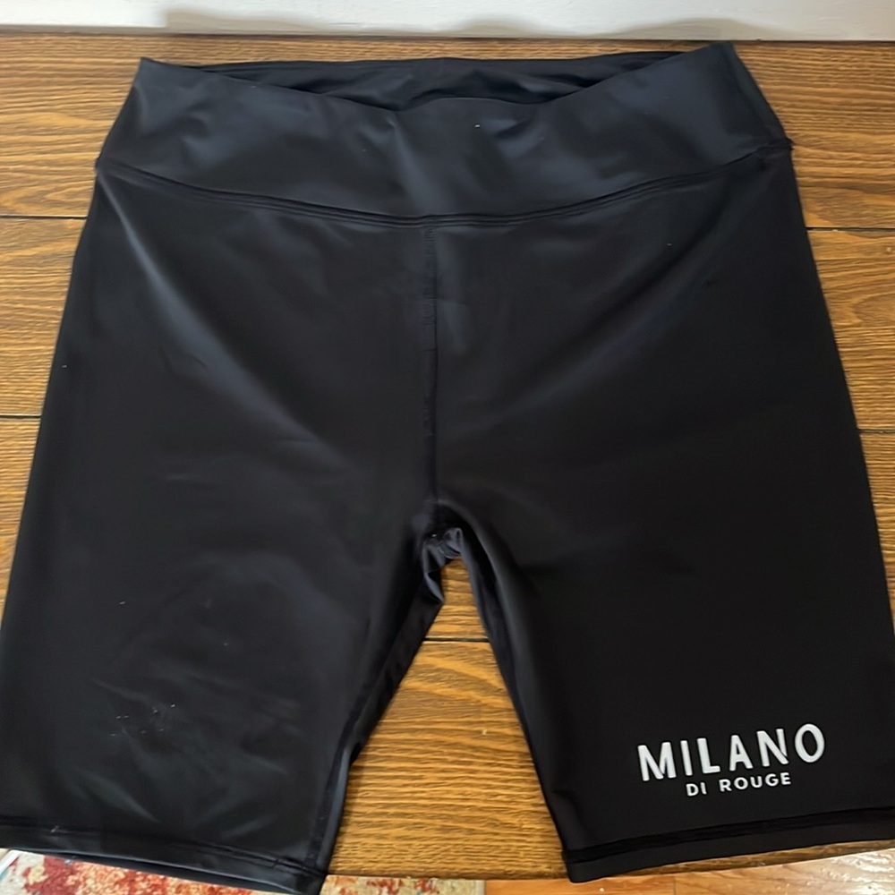 Milano Di Rouge Black Bike Shorts